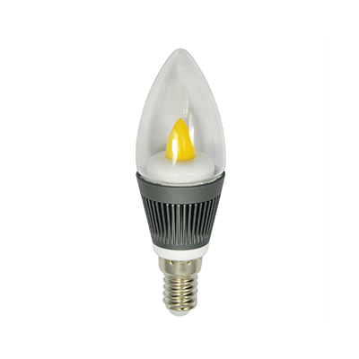 HCL-E1XP3-XW 3W LED  Remote Phosphor  Candle Bulb