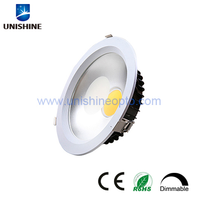 HCL-D801P30X-2 8inch 30W Dimmable LED COB Downlight